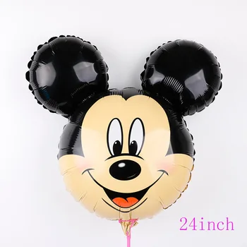 1pc 70*43cm mielas Peliukas mikis gimtadienio dekoracijos vaikams folija balionai animacinių filmų rožinė lankas Minnie mouse šalis 