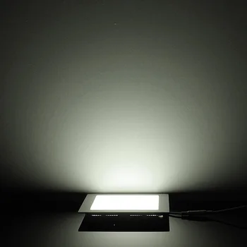 25 Vatų Pritemdomi Ultra plonas dizainas Pritemdomi LED Lubų Nišoje Tinklelis Downlight / Slim Kvadratinis Skydas Šviesos