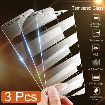 3Pcs Visiškai Padengti Grūdinto Stiklo Samsung Galaxy A10 A20 A30 A40 A50 A70 Saugos Screen Protector For Samsung A51 A71 Stiklo Plėvelės