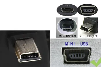 40CM USB 2.0 Male į MINI USB 2.0 Male 90 Laipsnių mini USB Aukštyn arba Žemyn Kampu į kairę arba dešinę Kampu Ištraukiama Duomenų Įkrovimo Kabelis