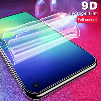 9D Hidrogelio Plėvelės Samsung Galaxy S20 FE Ultra S10 S8 S9 Plus S10e 20 Pastaba 10 Lite Pro Pastaba 9 8 Z Apversti A51 Ekrano Dangtis Filmas