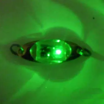 Blykstės Lempos 6 cm/2,4 colių LED Giliai Lašas po vandeniu Akių Forma Kalmarų Žvejybos, Žuvų Masalo Šviesos