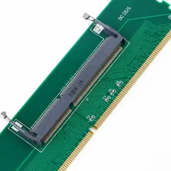 DDR3 RAM atminties jungties adapteris, skirtas SO-DIMM nešiojamas DIMM darbalaukio naujas DDR3 vidinė atmintis adapteris nešiojamas darbalaukio RAM