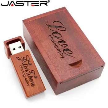JASTER LOGOcustomized medinis Usb atmintukas kliento LOGOTIPAS pendrive8GB 16GB 32GB U diską, Atminties kortelę memory Stick FOTOGRAFIJA, vestuvių dovanos