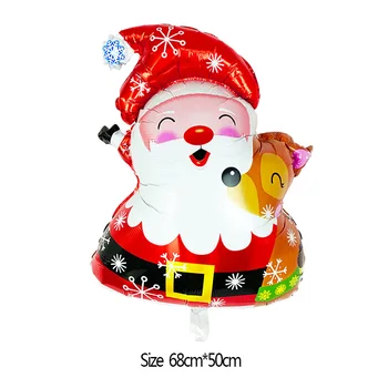 Kalėdų Senelio Elnių, Sniego Folija Balionai Kalėdų Eglutė Helio Balioną už Kalėdos Šalis Dekoro Globals Vaikams, Žaislai Naujųjų Metų Dekoras