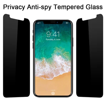 Magija Privatumo Anti-Spy Ekrano apsaugos iPone 12 11 Pro Max Mini 9H Grūdintas Stiklas 