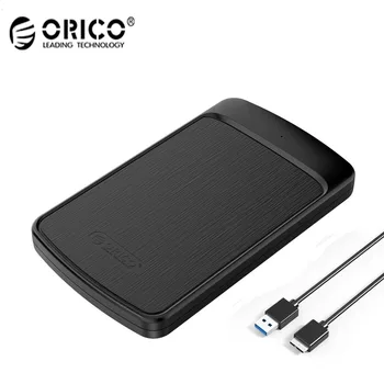 ORICO 2.5 colių HDD Case SATA į USB 3.0 Kietojo Disko Gaubto SSD Diskas HDD Dėžutės Paramos 4TB 5Gbps Išorinis HDD Gaubto Adapteris