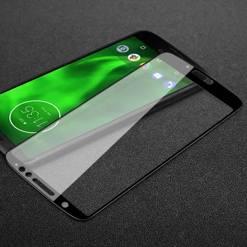 Tsimak Visiškai Padengti Grūdinto Stiklo Moto G7 Plius G6 Žaisti E5 E6 Z3 Screen Protector For Motorola Moto G7 Galia Grūdintas Stiklas