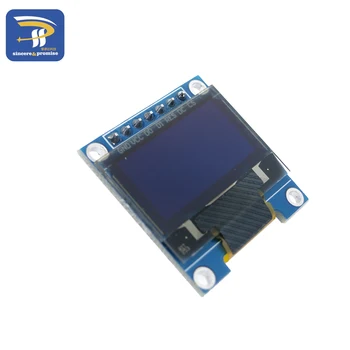 0.96 Colių SPI OLED Ekranas Modulis, Balta, mėlyna spalva 128X64 OLED 7Pin Geltona mėlyna spalva Vairuotojo Chip SSD1306 už arduino 
