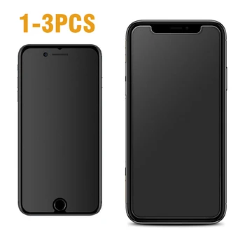 1-3PCS Matte Screen Protector, IPhone 12 Pro Max X XS XR 8 IPhone11 Grūdintas Stiklas, Apsauginė Plėvelė Apsaugos Screenprotector
