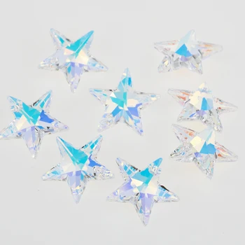 (1 gabalas) Originalus iš Swarovski kristalų 6714 Star pakabukas pagamintas Austrijoje prarasti karoliukai, kalnų krištolas, 