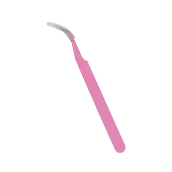 1 gabalas rožinė straight / kreivų nagų kirpimo mašinėlės 3D lipdukas, kalnų krištolas lipdukas picker metalo nagų įrankis