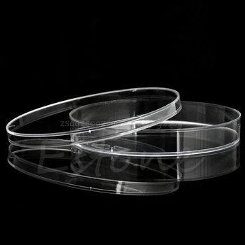 1 pakelis 90mm x 15mm Biologia Sterilius Plastikinius Petri lėkštelės Bakterijų, Mielių LB Plokštės Au13 19 Droship