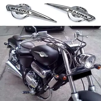 1 Pora 3D Motociklo Dujų Bako Emblema Lipdukas Ženklelis Lipdukas Automobilio Stilius Honda Magna VF500 VF700 VF750 VF1100 VT250