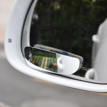 1 Pora Automobilio Galinio vaizdo Veidrodėlio Automatinis Saugos aklojoje Veidrodžių Pasukti 360 Laipsnių Reguliuojamas Plataus Kampo Išgaubto Veidrodžio, jei automobilių stovėjimo aikštelė
