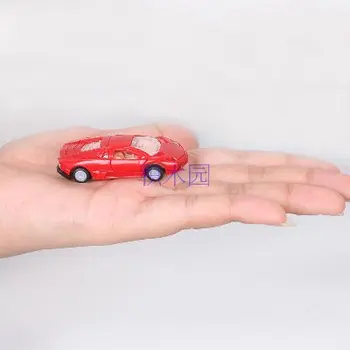 1 Vnt 4D Plastiko Surinkti Automobilių mastelio 1:87 Moderni Kolekcija Puzzle Montavimas Žaislai Vaikams