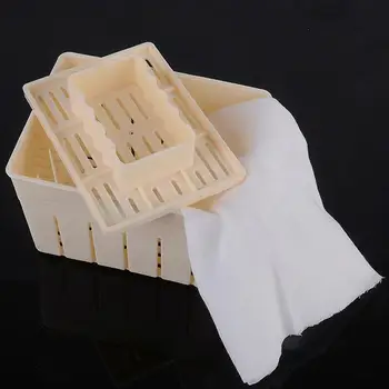 1 Vnt/Set Plastiko Tofu Maker Paspauskite Pelėsių Kit + Sūris Medžiaga Sojos 
