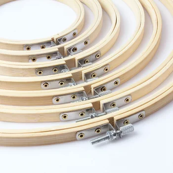 10-40cm mini medienos siuvinėjimo lankelis rėmo komplektas ring hoop didelis siuvimo įrankių priedai madera bordado broderie kryželiu