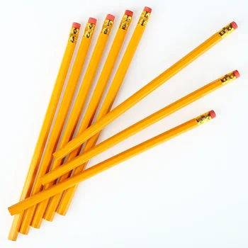 10 Pieštukai/box kokybės medienos Asmenybės pieštukas Su trintukas saugos, aplinkos apsaugos, HB Pieštukas Studentai Mokyklos pieštukas