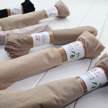 10 porų Karšto Pardavimo Vasaros Stiliaus šilko kojinės moterims, žemos kainos cool jausmas vientisos spalvos Kvėpuojantis seksualus odos kojinių