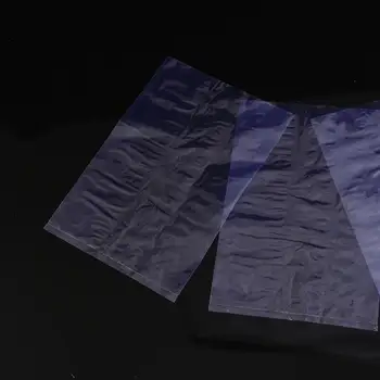100 VNT PVC Trauktis Wrap Krepšiai Muilo Buteliuose, Vonia Bombų Pakuotę Dovanų Krepšiai (10 x 15 cm)