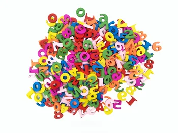 100 Vnt Spalvotų Medinių Numeriai Matematikos Žaislai Vaikams Montessori Medžiagų Švietimo Žaislai Vaikams Kurti Jutimo Žaislas Dovanos