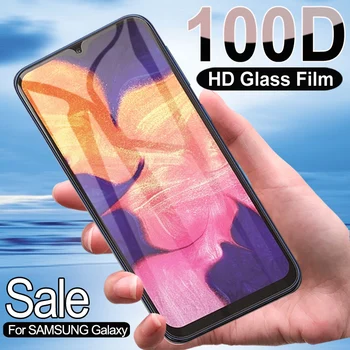 100D Grūdintas Stiklas Samsung Galaxy A01 A11 A21 A31 A41 A51 A71 Screen Protector, Stiklinis M11 M21 M31 A10 A30 A50 Apsauginės Plėvelės