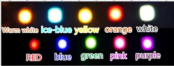 100vnt (5 spalvas x 20pcs) Pusėje SMD 0805 (0802) LED Balta Raudona Žalia Geltona Mėlyna Šviesos Diodų SMT Lempa, Rinkinys Asorti