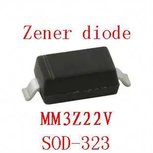 100vnt smd 0805 zener diodas sod-323 MM3Z5V6 MM3Z5V1 MM3Z4V7 MM3Z4V3 MM3Z3V9 MM3Z3V6 MM3Z3V3 MM3Z3V MM3Z2V7