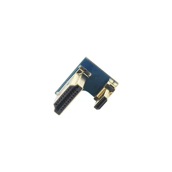 1080P HDMI Micro HDMI Konverteris Vyrų Vyrų Adapteris Aviečių Pi 3/4 HDMI LCD Jutiklinis Ekranas