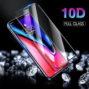 10D Apsauginis stiklas ant iphone Pro 11 12 10 X 8 6 6s Plius screenprotector šarvai aiphone 7 6plus 6 S grūdintas tremp Filmai