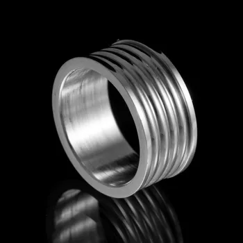 10mm Titano, Nerūdijančio Plieno, aukso Žiedas 10MM Vyrų ir Moterų Žiedas Žiedas Asmeninį Žiedas Pritaikyti Žiedas Graviruotas Žiedas