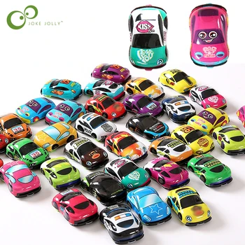 10vnt/daug Animacinių filmų Žaislai Mielas Plastiko Traukti Atgal, Automobilių Žaislas Automobilius Vaikas Ratų Mini Automobilio Modelį Juokinga Vaikams Žaislai Berniukams, Mergaitėms WYQ