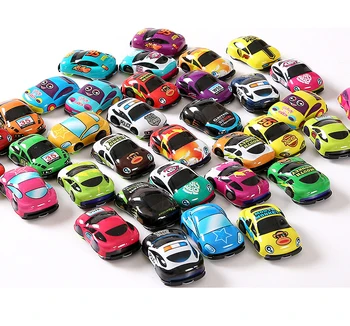 10vnt/daug Animacinių filmų Žaislai Mielas Plastiko Traukti Atgal, Automobilių Žaislas Automobilius Vaikas Ratų Mini Automobilio Modelį Juokinga Vaikams Žaislai Berniukams, Mergaitėms WYQ