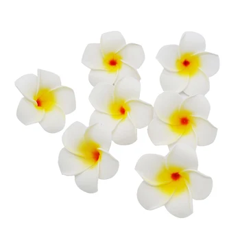 10vnt/daug Plumeria Havajų PE Putų Frangipani Dirbtinių Gėlių Šukuosena Gėlės Kiaušinių Gėlės, Vestuvių Dekoravimas Šalies Prekių