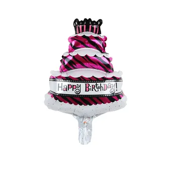 10vnt Mini Tortas, Saldainiai Folija Balionai Mielas Princesė Gimtadienio Dekoracija 1 2 3 4-ojo Gimtadienio globos Kūdikių Dušas, Oro Kamuoliai