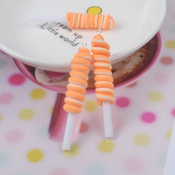10vnt Naujas Spalvingas Lollipop Saldainiai Dervos Pakabukai Pakabukas Papuošalai Priėmimo 