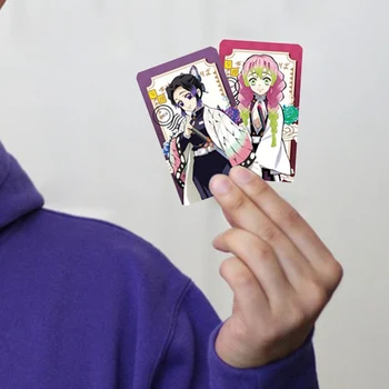 10vnt/Set Anime Demon Slayer: Kimetsu nr. Yaiba Kamado Tanjirou Nezuko Photocard Simbolių Kortelės, Vaikams, Dovanų Rinkimu Rinkinys