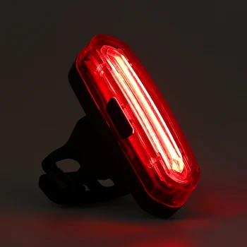 120 Liumenų Kalnų Dviračių Šviesos USB Įkrovimo Vandeniui Saugos užpakalinis žibintas Lauko Naktį Įspėjamieji Žibintai LED Dviračio Galinis Žibintas