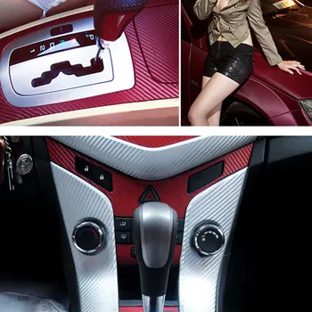 127x10cm 3D Anglies Pluošto Vinilo kinas Automobilių Wrap lipdukų Lapas Roll Filmas, Automobilių lipdukai ir Motociklų Lipdukai Automobilio Optikos Reikmenys