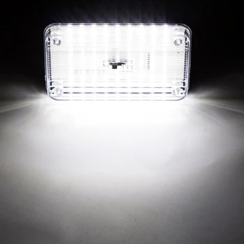 12V 36 LED Transporto priemonės Automobilio Salono Šviesos Kupolu Stogo Lubų Skaityti Skydelis Kamieno Lempos Aukštos Kokybės Lemputės Automobilių Stiliaus Nakties Šviesos