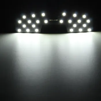 12V LED Automobilio Salono Šviesos Kupolas Lempa LED Lempa Balta Žibintai Žemėlapis 