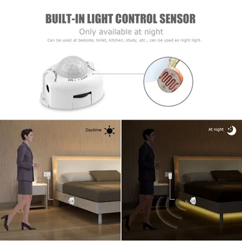 12V PIR Judesio Jutiklis-jungiklis Reguliuojamas laikas smart Infraraudonųjų spindulių Žmogaus Kūną, Jutiklis, Detektorius ON/Off Kontrolės LED juostelės namo apšvietimas