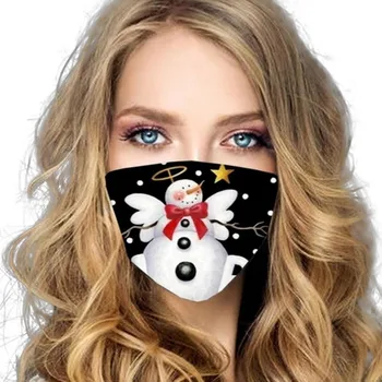 13 Modelių Veido Kaukės Kalėdų Santa Claus Spausdinti Vėjo Rūkas Migla Kvėpuojantis Burną Padengti Kaukė mascarillas de tela