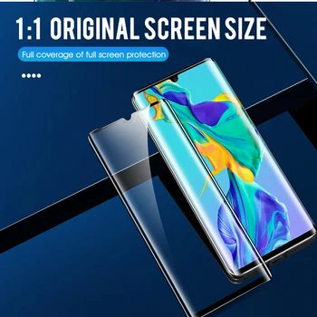 15D Visą Lenktas Krašto Apsaugos Stiklo Už Huawei 30 Pro 30 Lite Grūdintas Ekrano apsaugos Huawei 30 Pro Stiklo Plėvelės