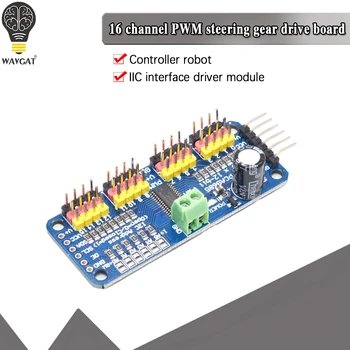 16-Channel 12-bitų PWM/Servo Vairuotojas - I2C sąsaja - PCA9685 už Arduino Raspberry Pi 