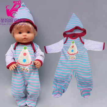 16 colių kūdikių lėlės drabužiai 40 cm) Nenuco Ropa Y Su Hermanita bebe lėlės aprangą