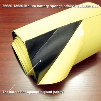 18650 ličio baterija paketo izoliacija, atsparus smūgiams kempinės padas 26650 sponge medžiagos, izoliacinės kilimėlis multi specifikaciją