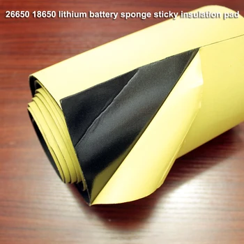 18650 ličio baterija paketo izoliacija, atsparus smūgiams kempinės padas 26650 sponge medžiagos, izoliacinės kilimėlis multi specifikaciją