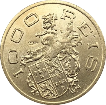 1932 m. Brazilijos 1000 Reis monetų KOPIJOS